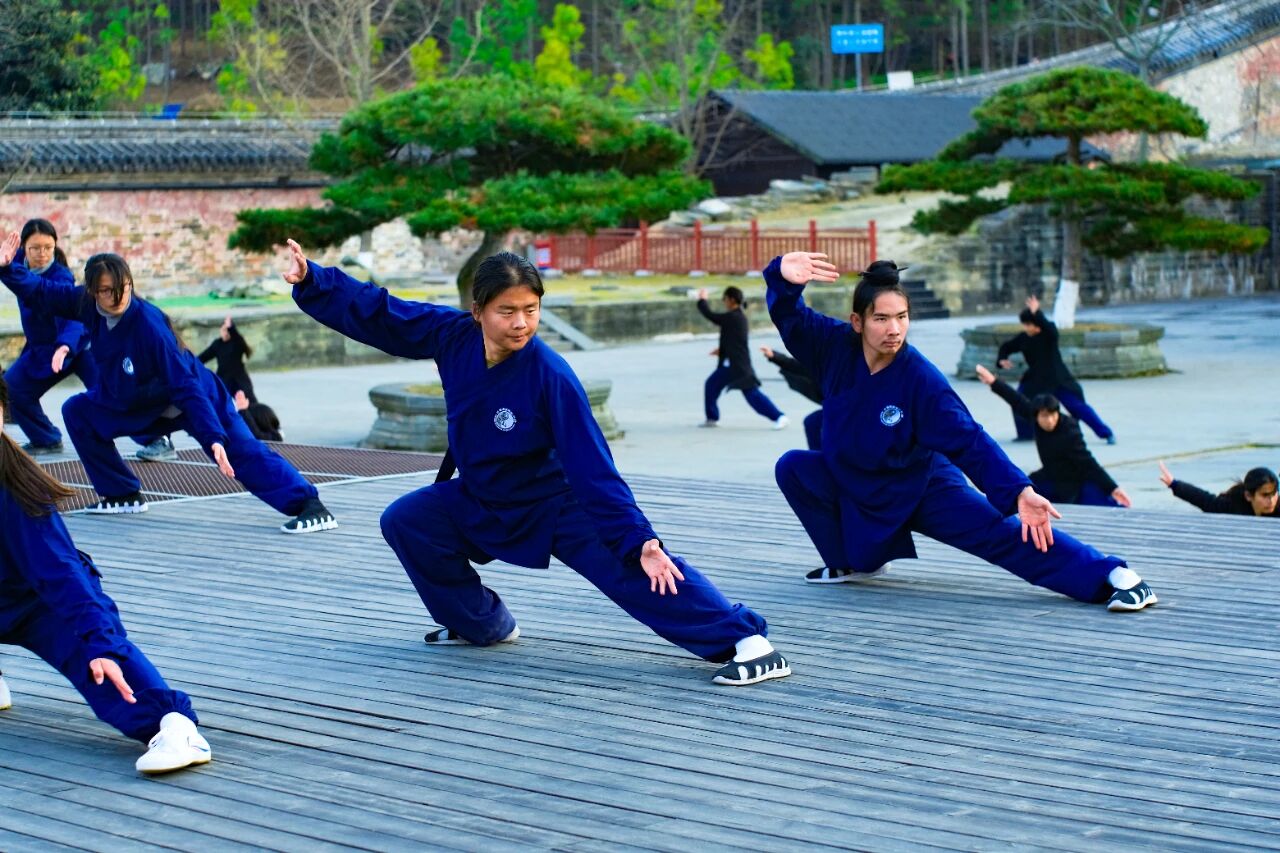武当山精武武校冬令营